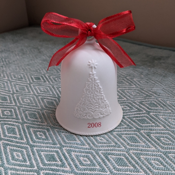 Hallmark Other - Hallmark Porcelain 2008 Dated Bell Ornament